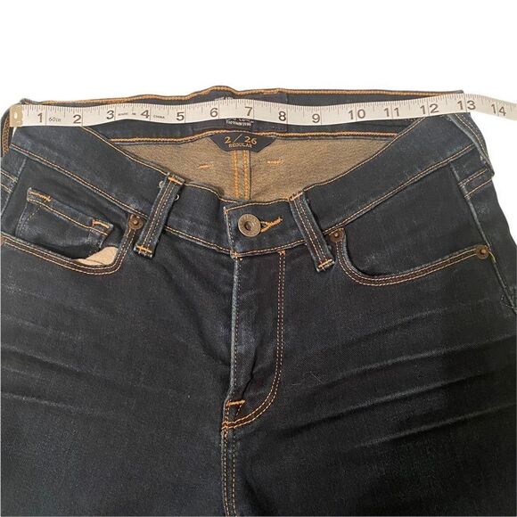 Lucky Brand Sofia Skinny Dark Denim Jeans Sz 2 - Picture 5 of 10